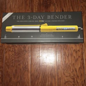 Drybar 3daybender1.25” curler & travel Buttercup.